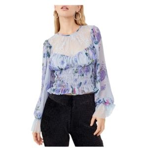 Brand New Free People Daphne Blouse Top